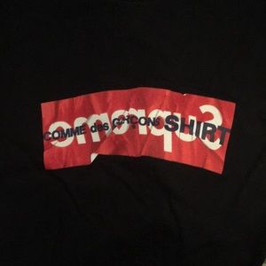 SUPREME COMME DES GARÇONS SHIRT RARE